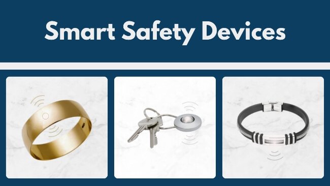 smart safety jewellery and keyrings